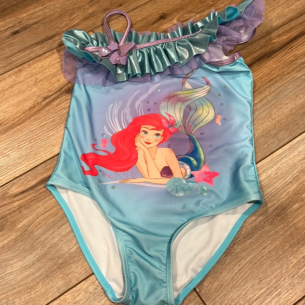 Disney Ariel swimsuit girls size 9/10